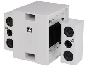 LD Systems Dave 8 XS White PA Equipment