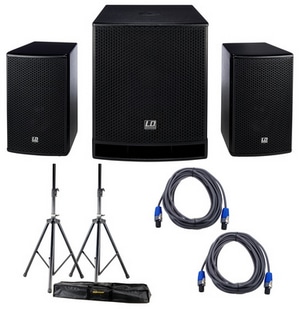 LD Systems Dave 15 G3 Bundle PA Equipment
