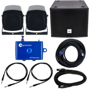 the box pro Lounge Bluetooth Bundle S BK PA Equipment