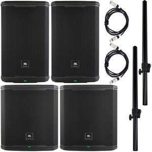 JBL PRX912/915 Power Bundle PA Equipment